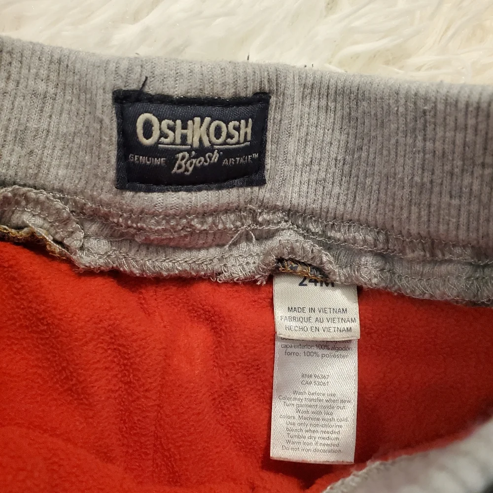 Toddler Osh Kosh Fleece Lined Pull-on Jeans
